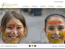 Tablet Screenshot of freddyfischer-stiftung.de